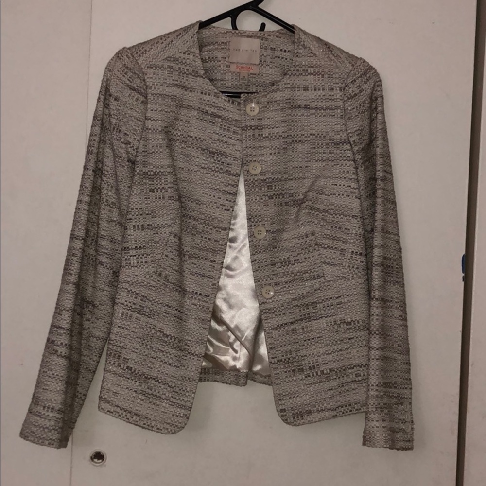 Cream color blazer